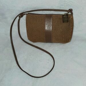 Borbonese Suede Crossbody Bag